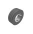 Poulie trapézoïdale SPA / A - 3 gorges - Ø140 mm - Moyeu amovible 2517 - Fonte