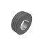 Poulie trapézoïdale SPA / A - 3 gorges - Ø150 mm - Moyeu amovible 2517 - Fonte