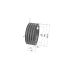 Poulie trapézoïdale SPA / A - 4 gorges - Ø160 mm - Moyeu amovible 2517 - Fonte