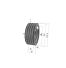 Poulie trapézoïdale SPA / A - 4 gorges - Ø170 mm - Moyeu amovible 2517 - Fonte