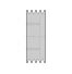 Poulie trapézoïdale SPA / A - 4 gorges - Ø180 mm - Moyeu amovible 2517 - Fonte