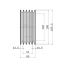 Poulie trapézoïdale SPA / A - 5 gorges - Ø180 mm - Moyeu amovible 3020 - Fonte