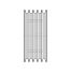 Poulie trapézoïdale SPA / A - 5 gorges - Ø180 mm - Moyeu amovible 3020 - Fonte