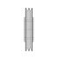Poulie trapézoïdale SPA / A - 2 gorges - Ø212 mm - Moyeu amovible 2517 - Fonte