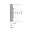 Poulie trapézoïdale SPA / A - 2 gorges - Ø224 mm - Moyeu amovible 2517 - Fonte