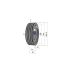 Poulie trapézoïdale SPA / A - 4 gorges - Ø224 mm - Moyeu amovible 3020 - Fonte