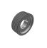 Poulie trapézoïdale SPA / A - 5 gorges - Ø224 mm - Moyeu amovible 3020 - Fonte