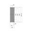Poulie trapézoïdale SPA / A - 4 gorges - Ø236 mm - Moyeu amovible 3020 - Fonte
