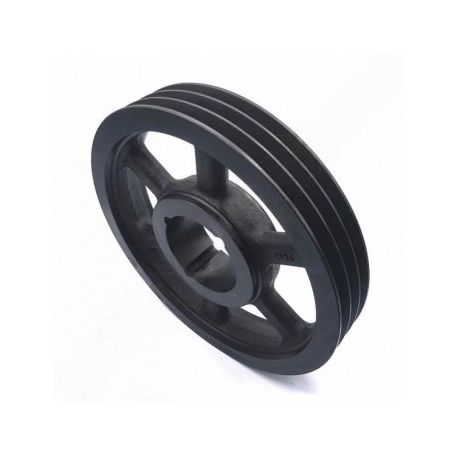 Poulie trapézoïdale SPA / A - 3 gorges - Ø315 mm - Moyeu amovible 3020 - Fonte