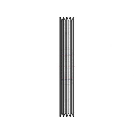Poulie trapézoïdale SPA / A - 4 gorges - Ø450 mm - Moyeu amovible 3020 - Fonte