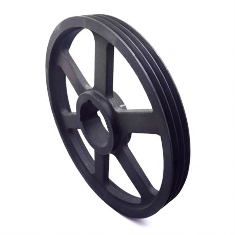 Poulie trapézoïdale SPA / A - 3 gorges - Ø630 mm - Moyeu amovible 3020 - Fonte