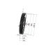 Poulie trapézoïdale SPA / A - 5 gorges - Ø630 mm - Moyeu amovible 3535 - Fonte