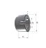 Moyeu amovible type 1008 - Ø Arbre 20mm