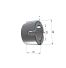 Moyeu amovible type 1008 - Ø Arbre 22mm