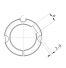 Moyeu amovible type 1008 - Ø Arbre 24mm