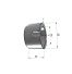 Moyeu amovible type 1008 - Ø Arbre 25mm