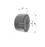 Moyeu amovible type 1108 - Ø Arbre 12mm