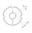 Moyeu amovible type 1108 - Ø Arbre 12mm