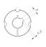 Moyeu amovible type 1108 - Ø Arbre 14mm