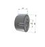 Moyeu amovible type 1108 - Ø Arbre 16mm