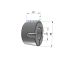 Moyeu amovible type 1108 - Ø Arbre 19mm