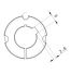 Moyeu amovible type 1108 - Ø Arbre 19mm