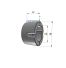 Moyeu amovible type 1108 - Ø Arbre 25mm
