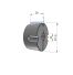 Moyeu amovible type 1210 - Ø Arbre 12mm