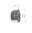 Moyeu amovible type 1210 - Ø Arbre 14mm