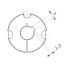 Moyeu amovible type 1210 - Ø Arbre 16mm
