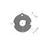 Moyeu amovible type 1210 - Ø Arbre 19mm