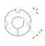 Moyeu amovible type 1210 - Ø Arbre 20mm