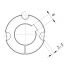 Moyeu amovible type 1210 - Ø Arbre 25mm