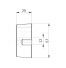Moyeu amovible type 1610 - Ø Arbre 12mm