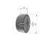 Moyeu amovible type 1610 - Ø Arbre 14mm
