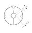 Moyeu amovible type 1610 - Ø Arbre 14mm
