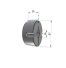 Moyeu amovible type 1610 - Ø Arbre 16mm