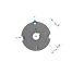 Moyeu amovible type 1610 - Ø Arbre 16mm
