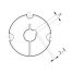 Moyeu amovible type 1610 - Ø Arbre 16mm