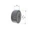 Moyeu amovible type 1610 - Ø Arbre 18mm