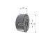 Moyeu amovible type 1610 - Ø Arbre 24mm