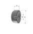 Moyeu amovible type 1610 - Ø Arbre 25mm