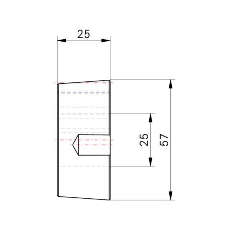 Moyeu amovible type 1610 - Ø Arbre 25mm