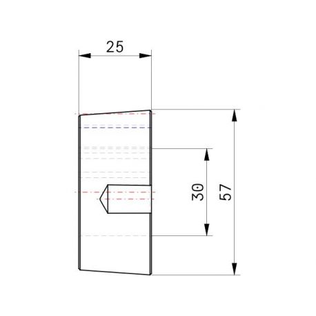 Moyeu amovible type 1610 - Ø Arbre 30mm