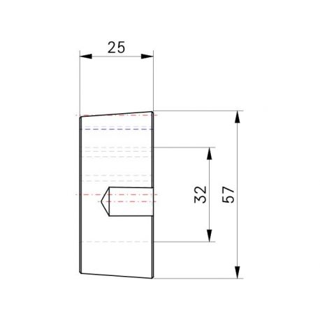 Moyeu amovible type 1610 - Ø Arbre 32mm