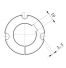 Moyeu amovible type 1610 - Ø Arbre 32mm