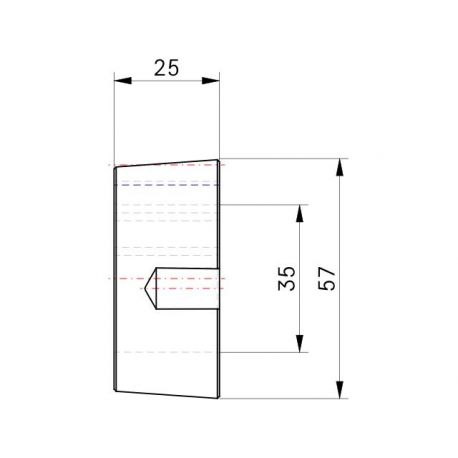 Moyeu amovible type 1610 - Ø Arbre 35mm