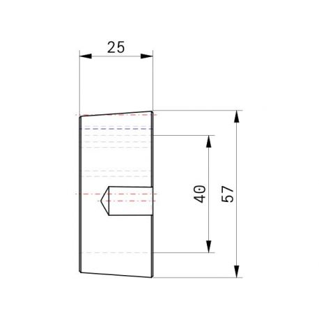Moyeu amovible type 1610 - Ø Arbre 40mm