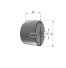 Moyeu amovible type 1615 - Ø Arbre 12mm