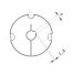 Moyeu amovible type 1615 - Ø Arbre 12mm